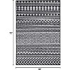 Bedroom Carpet, Indoor Bohemian Style Carpet, Soft Non-Slip, Machine Washable, Bedroom/Office/Living Room/Dining Room Soft Decorative Carpet - 2 of 4