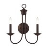 Livex Lighting Estate 2 - Light Wall Light in  Bronze - 2 of 4