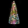 Resenkos 7.5FT Fiber Optic Christmas Tree with 260 LED Lamps & 260 Branches Green - 2 of 4