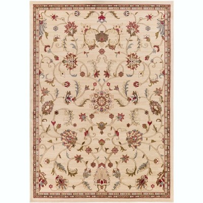 Mark & Day George 7'10"x10'10" Rectangle Woven Indoor Area Rugs Khaki: Stain-Resistant, Pet Friendly, Traditional Style