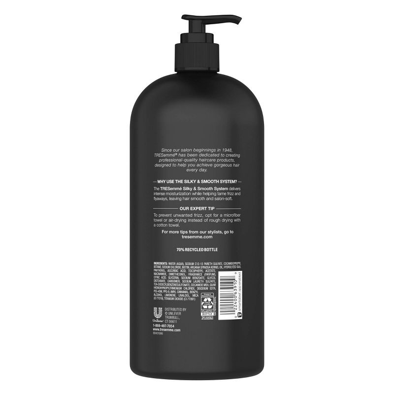 Tresemme Silky &#38; Smooth Anti-Frizz Shampoo For Frizzy Hair - 39 fl oz, 4 of 9