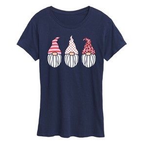 Women's - Instant Message - Valentine's Day Gnomes Short Sleeve Graphic T-Shirt - 1 of 4