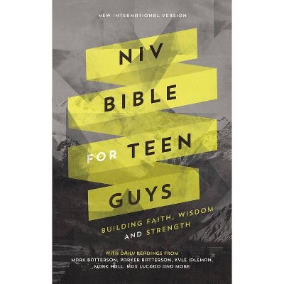 NIV Bible for Teen Guys, Hardcover - by  Zondervan