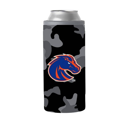 NCAA Boise State Broncos 12oz Black Camo Slim Can Cooler