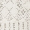 Hauteloom Aylett Beige Trellis Shag Rug - 3 of 4