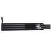 Schiek Sports Black Out Heavyweight Cotton Elastic Wrist Wraps - Black/Silver - 2 of 2