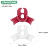 Unique Bargains Plastic Durable Adjustable Lightweight Plant Clips - 3 of 4