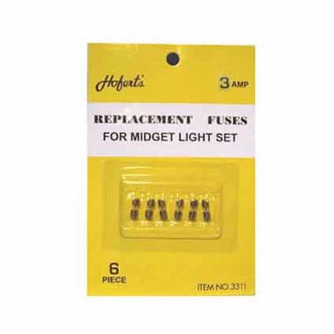 6 Christmas Lights Replacement Fuses Holiday Indoor Outdoor 5 Amp 3 Packs Of 2 