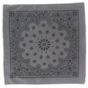 CTM 27 Inch Austin Paisley Print Bandana - 3 of 4