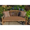 Casual Cushion Stripe Sunbrella Fabric 1-Piece Indoor/Outdoor Square Throw Pillow - 2 of 4