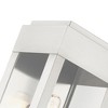 Livex Lighting York 1 - Light Wall Light in  Brushed Nickel - 3 of 4