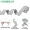 Unique Bargains High Elasticity Knit Stretchy DIY Craft Elastic Bands 0.8 Inch 1 Pc - 2 of 4