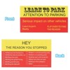 Unique Bargains Non-tearable Waterproof Durable Bright Colors Sign Decals - 3 of 4