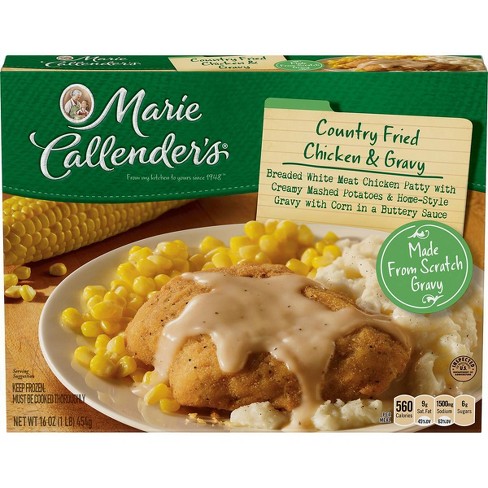 Marie Callender S Frozen Country Fried Chicken Gravy 16oz Target