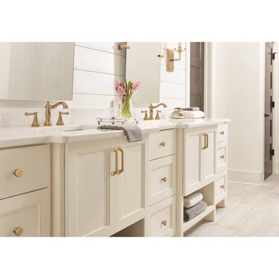 Champagne Bronze 6" Matte Cabinet Bar Pull with Mounting Hardware