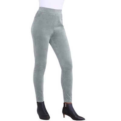 Roaman's Women's Plus Size Corduroy Legging