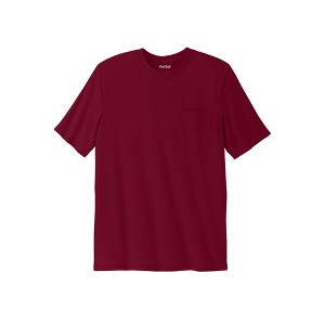 KingSize Shrink-Less Lightweight Pocket Crewneck T-Shirt - 1 of 4