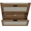 NicBex 3 Drawers Nightstand Bedside Table with Large Storage Space End Table for Living Room, Bedroom, Study - 4 of 4