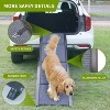 Docred Dog Ramp for Car Dog Ramps Extra Wide Pet Ramp with Non-Slip Surface for Medium & Large Dogs to Get in Car, SUV Truck, Supports Up to 300 Lbs - 2 of 4