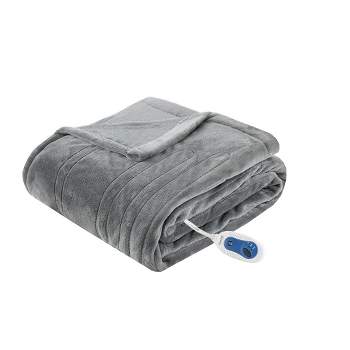Beautyrest Microplush Heated Blanket with Wifi Technology - On