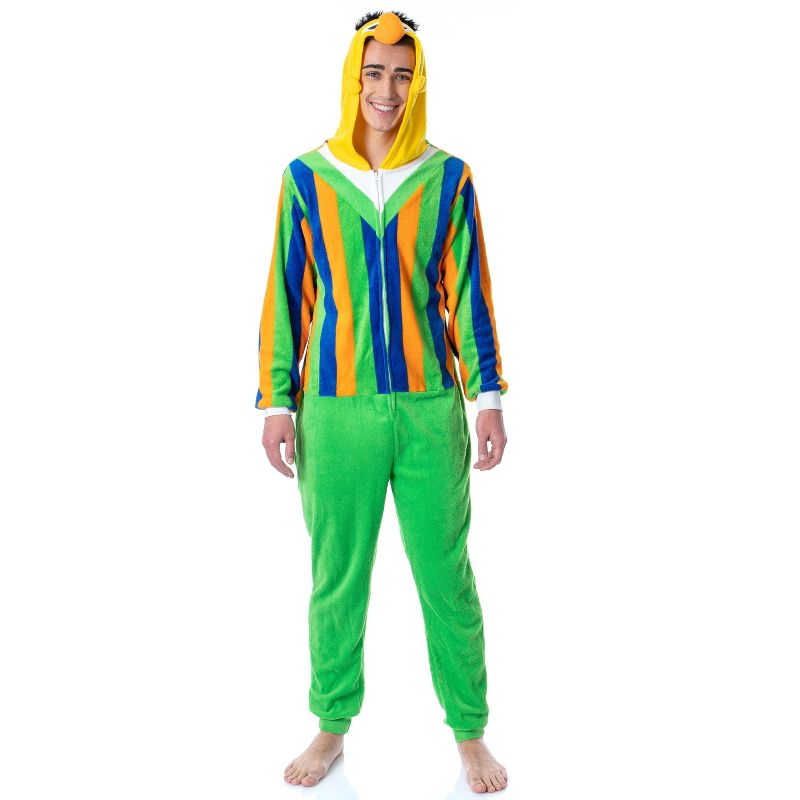 Sesame Street Adult Character Union Suit Costume Pajama For Men Women, 1 of 6