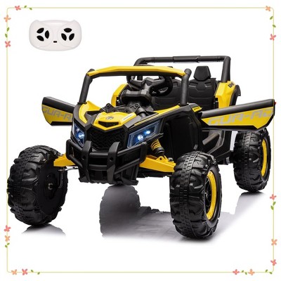 24V Kids Ride-On Utv Car – Battery-Powered Electric Vehicle With Remote Control, Spring Suspension