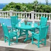 WestinTrends 5 Piece Outdoor Patio Dining Set Outdoor Round Table and Armchair Set - 2 of 2