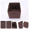 REGALWOVEN Collapsible Fabric Storage Bin with Handle for Organizing Clothes Books - 2 of 4