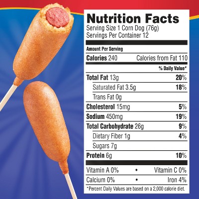 State Fair 12ct Beef Corn Dog