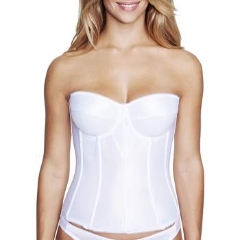 Nurteks Women's White Extra Support Strapless Bra 1590 - Trendyol