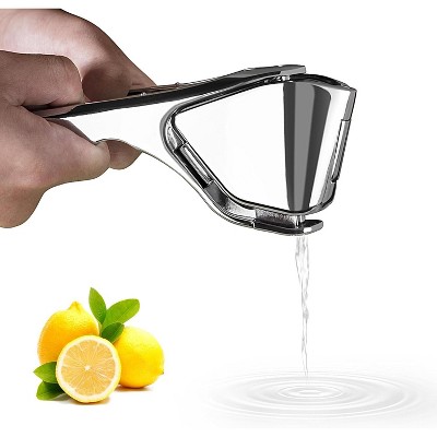 BRINJOY Lemon Squeezer, Stainless Steel Lemon Juicer, Manual Juicer for Lemon Citrus Lime Orange, Handheld citrus Squeezer