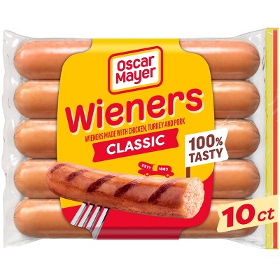 Oscar Mayer Original Uncured Wieners Hot Dogs - 16oz/10ct : Target