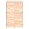 VidaXL Garden Shed 40.2"x20.5"x68.7" Solid Wood Fir - 4 of 4