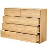 Okak Modern 8/9-Drawer Dresser with Gold Handles, Wide Bedroom Storage Chest for Living Room - 4 of 4