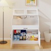 FUFU&GAGA Multifunctional Small Pet Habitat Cabinet Hamster Cage Terrarium - 2 of 4