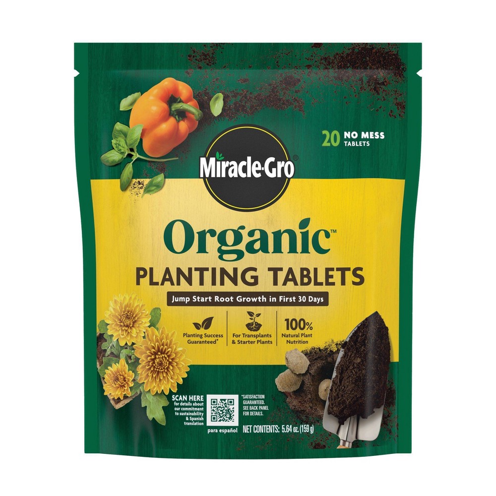 Miracle-Gro Organic Tablet Fertilizer 5.64oz