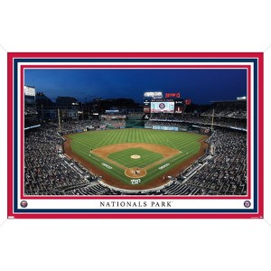 Trends International MLB Washington Nationals - Nationals Park 22 Framed Wall Poster Prints - 1 of 4