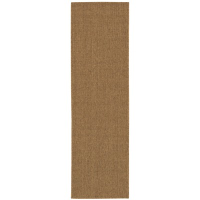 Oriental Weavers Karavia 2061N Tan Indoor/Outdoor Area Rug - 2'3" x 7'6"