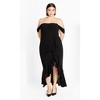 Women's Plus Size Rosabella Maxi Dress - black | CITY CHIC - 2 of 4