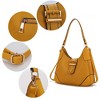 MKF Collection Juliette Vegan Leather Women’s Shoulder Bag with Matching Wallet by Mia K - 3 of 4