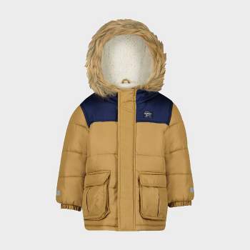 OshKosh B'gosh ® Toddler Boys' Colorblock Snow Bib and Jacket Set - Beige