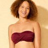Women's Twist-Front Bandeau Bikini Top - Shade & Shore™ - 3 of 3