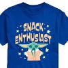 Men's - Star Wars - The Mandalorian Snack Enthusiast Grogu Short Sleeve Graphic T-Shirt - 2 of 4
