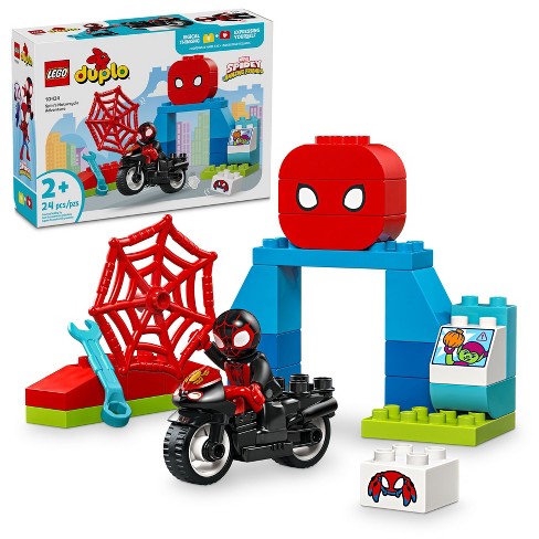 LEGO DUPLO Marvel Spin's Motorcycle Adventure Set 10424