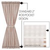 Annie Buffalo Portabella Check Door Panel 72x40  VHC Brands - 4 of 4