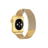 Posh Tech Infinity Stainless Steel Mesh Band for Apple Watch - Gold - 2 of 3