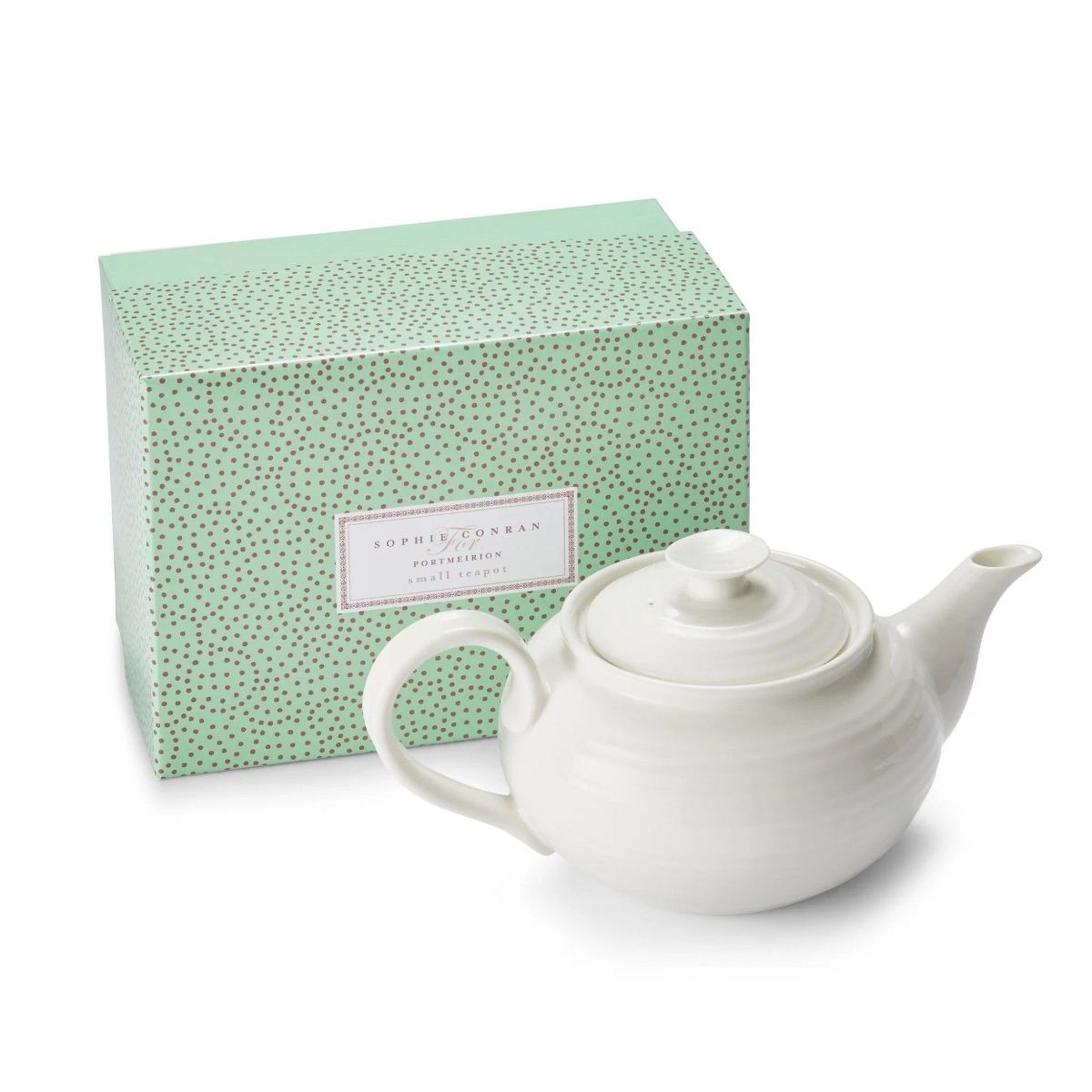 Portmeirion Sophie Conran, White 2 Pint Teapot – Fine Porcelain with Handle for Afternoon Tea, Dining & Entertaining – Dishwasher & Microwave Safe - thumbnail 7