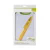 True Small Cutting Board with Paring Knife, Cutting Board and Knife Set, Fruit and Vegetable, Lemon and Lime board, Cutting Board Set of 2, Green - 4 of 4