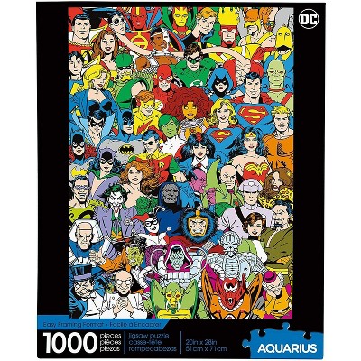 NMR Distribution DC Comics Retro Cast 1000 Piece Jigsaw Puzzle