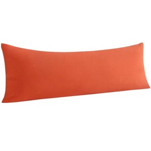 Brushed Microfiber Body Pillowcase, Super Soft Body Pillow Cover with Envelope Closure, 20x54 Inches - NTBAY - 1 of 4
